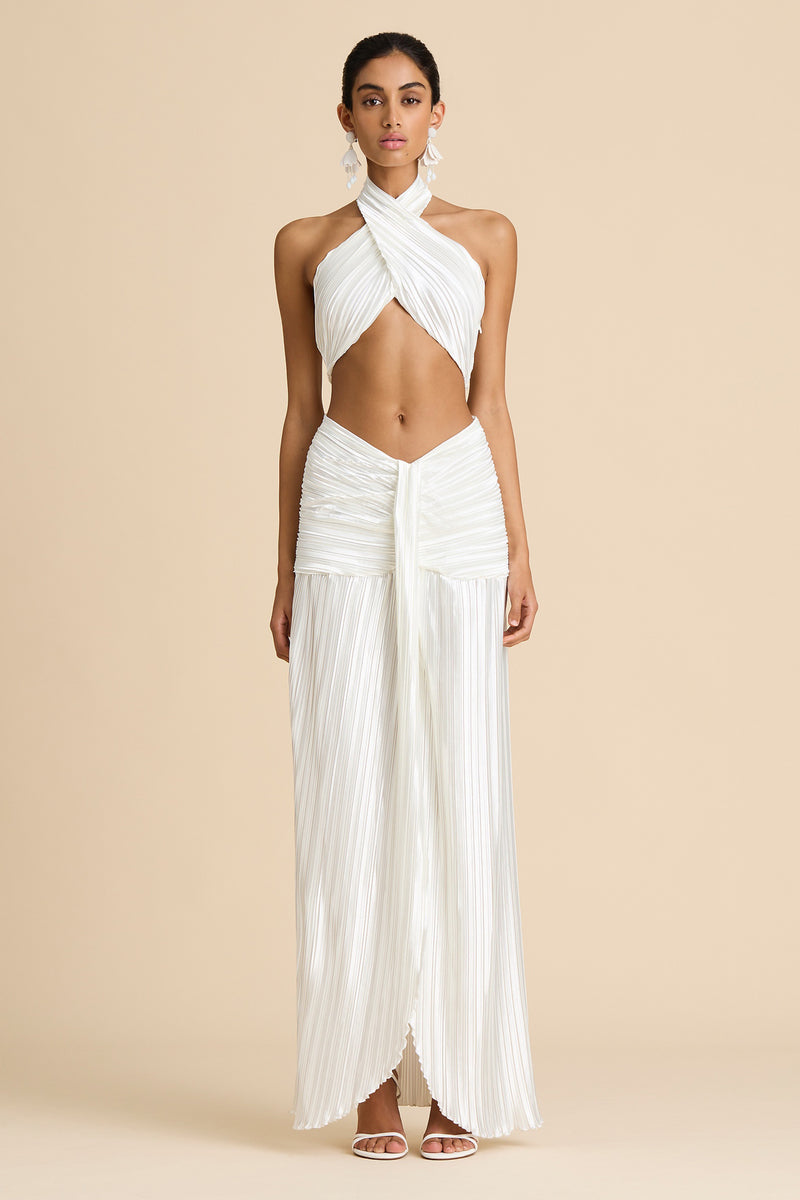 JOELLE PLISSÉ SKIRT