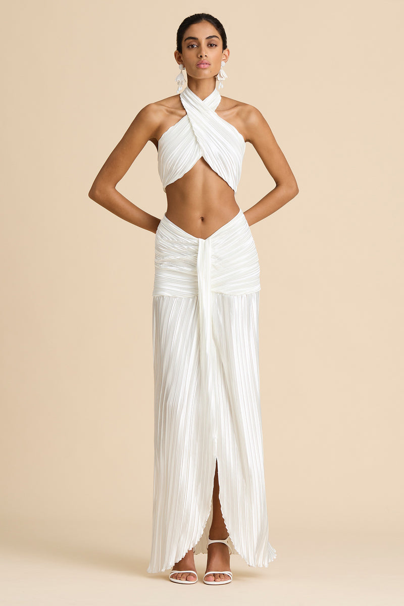 JOELLE PLISSÉ HALTER