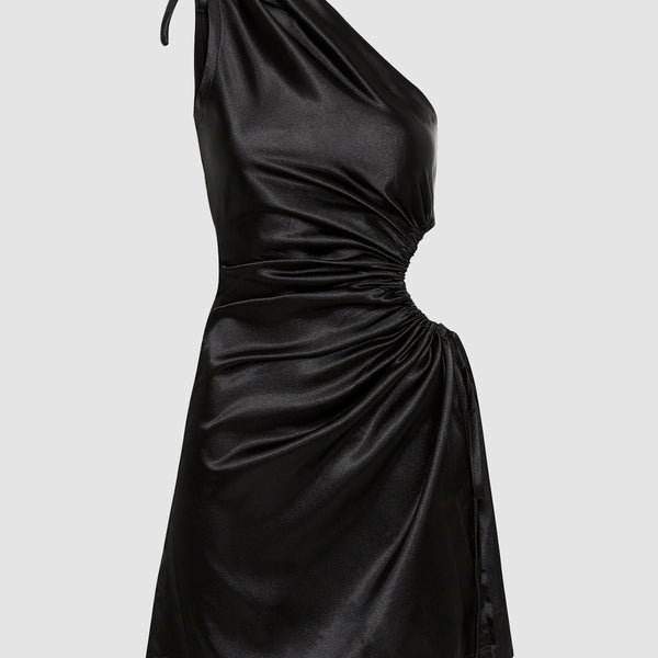 NOUR BLACK MINI DRESS – SONYA MODA - Main Image