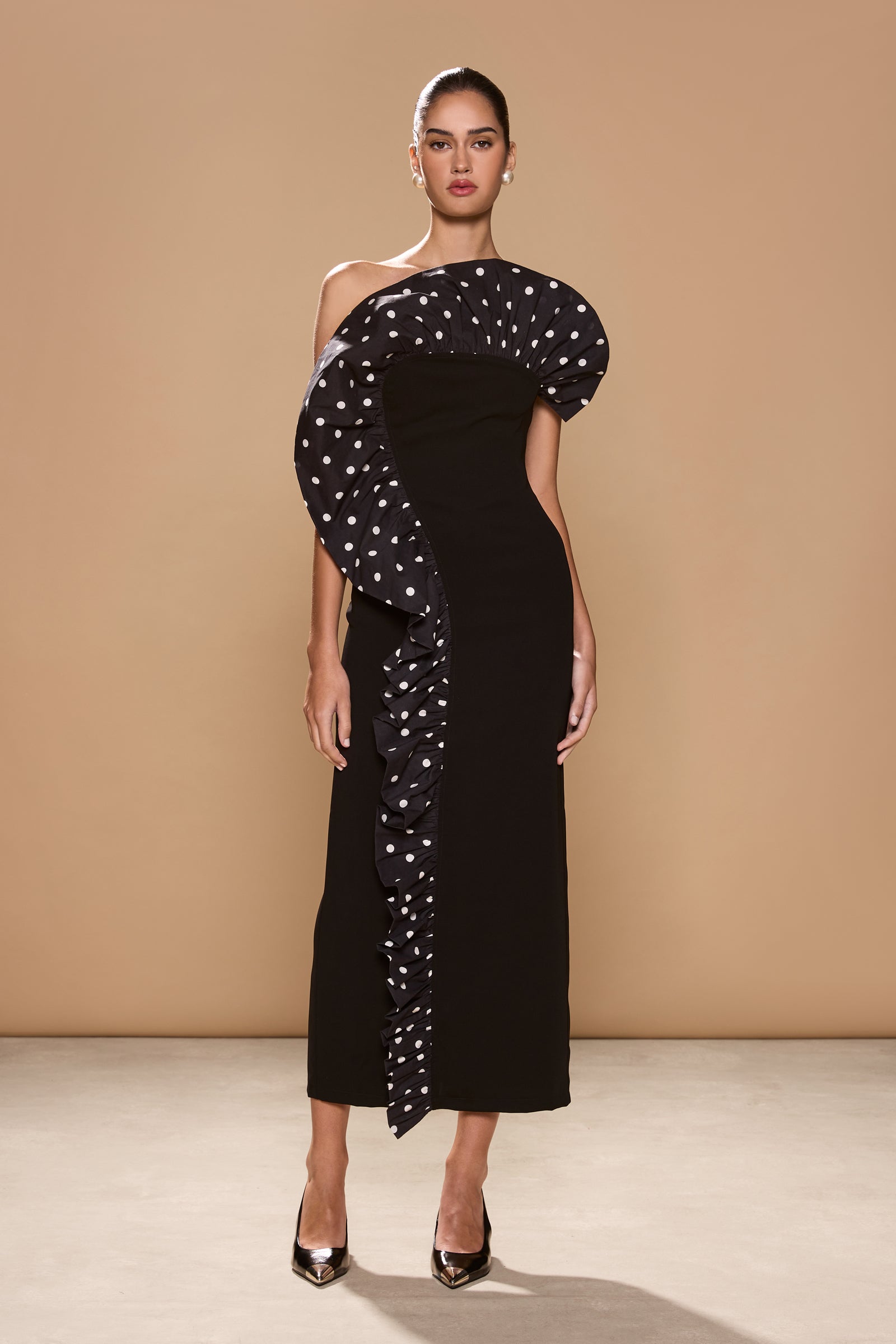 sonya moda black dress NOUR BLACK MINI DRESS