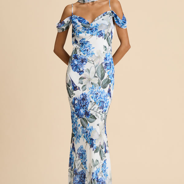 bardot rosalie midi dress Bardot Rosalie Midi Dress in Orchid White