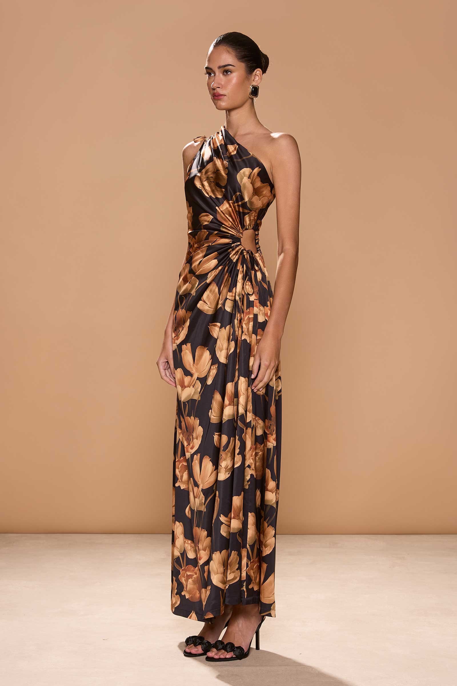 Marbella Panel Printed Dress Sサイズ Marbella Printed Panel Dress