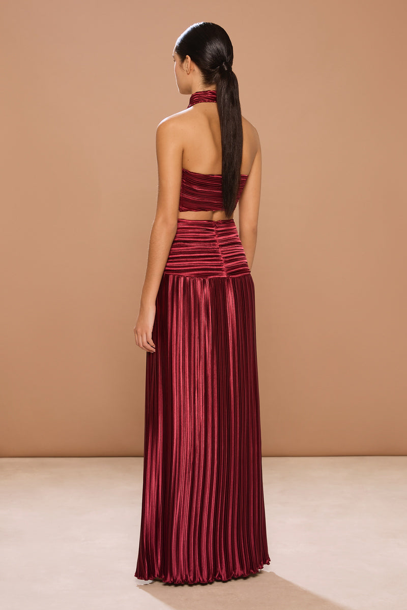 JOELLE PLISSÉ HALTER