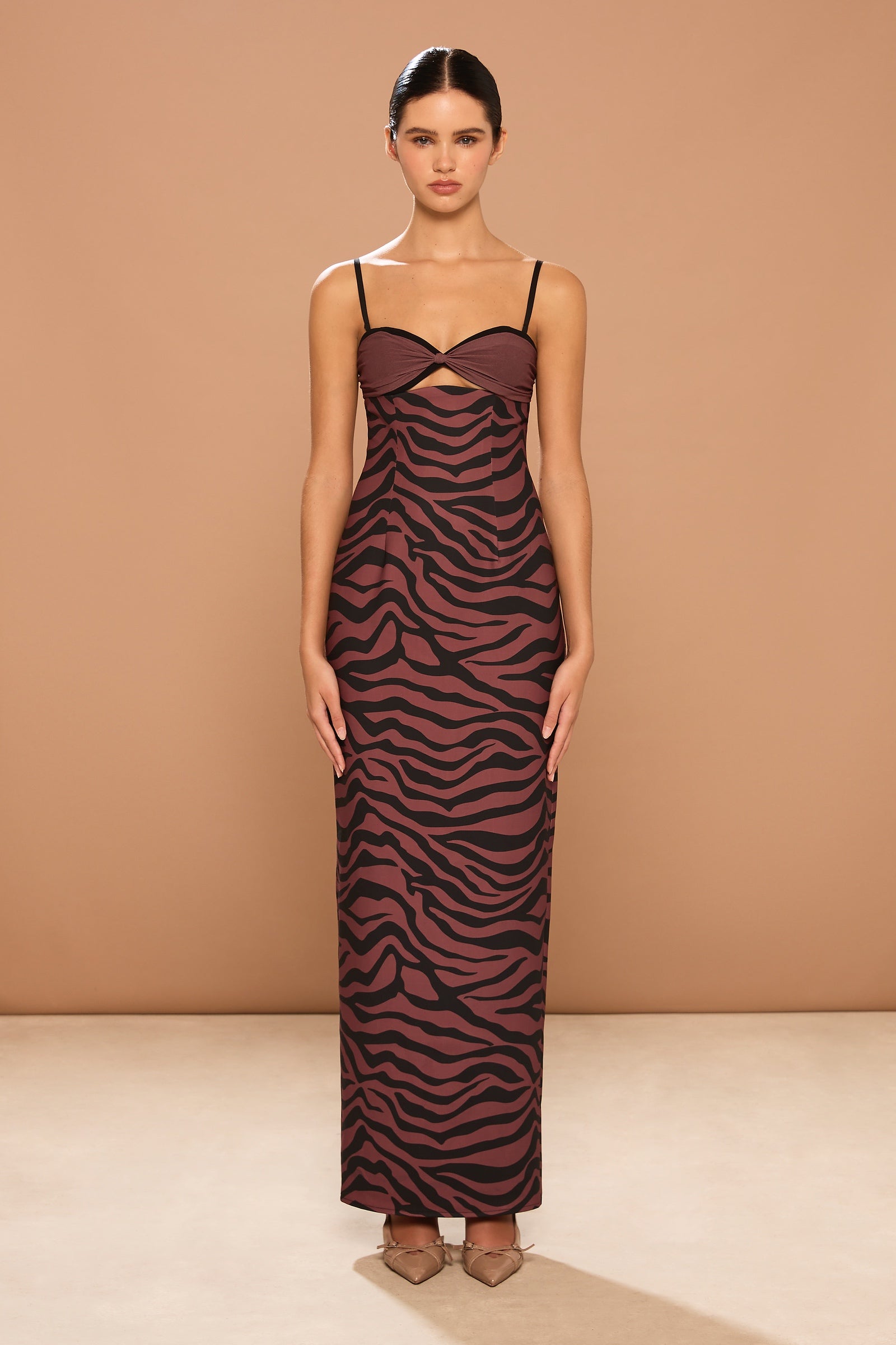 ALBA DRESS, Cebra / MEDIUM | AU10