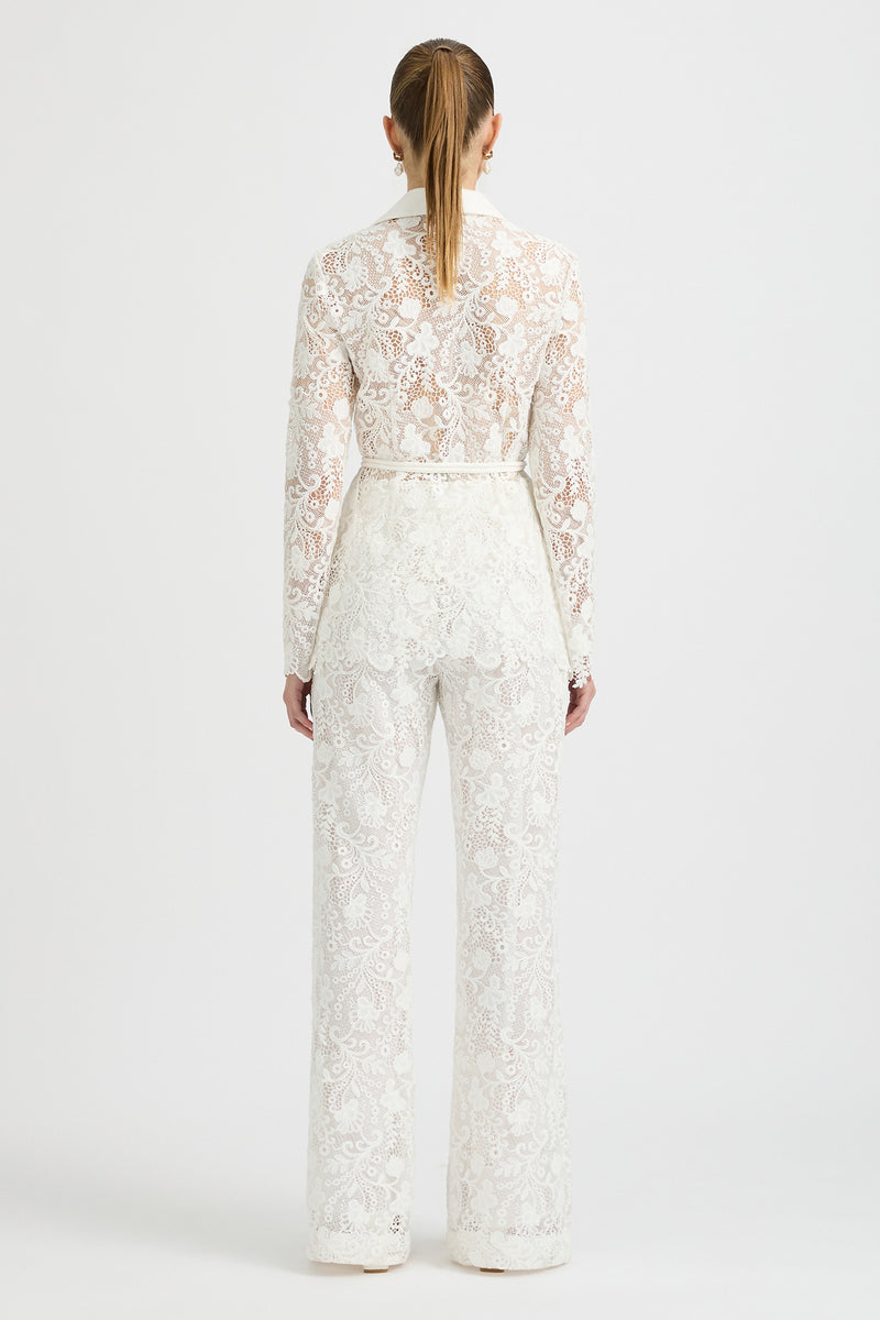 RANA LACE FLARED PANT