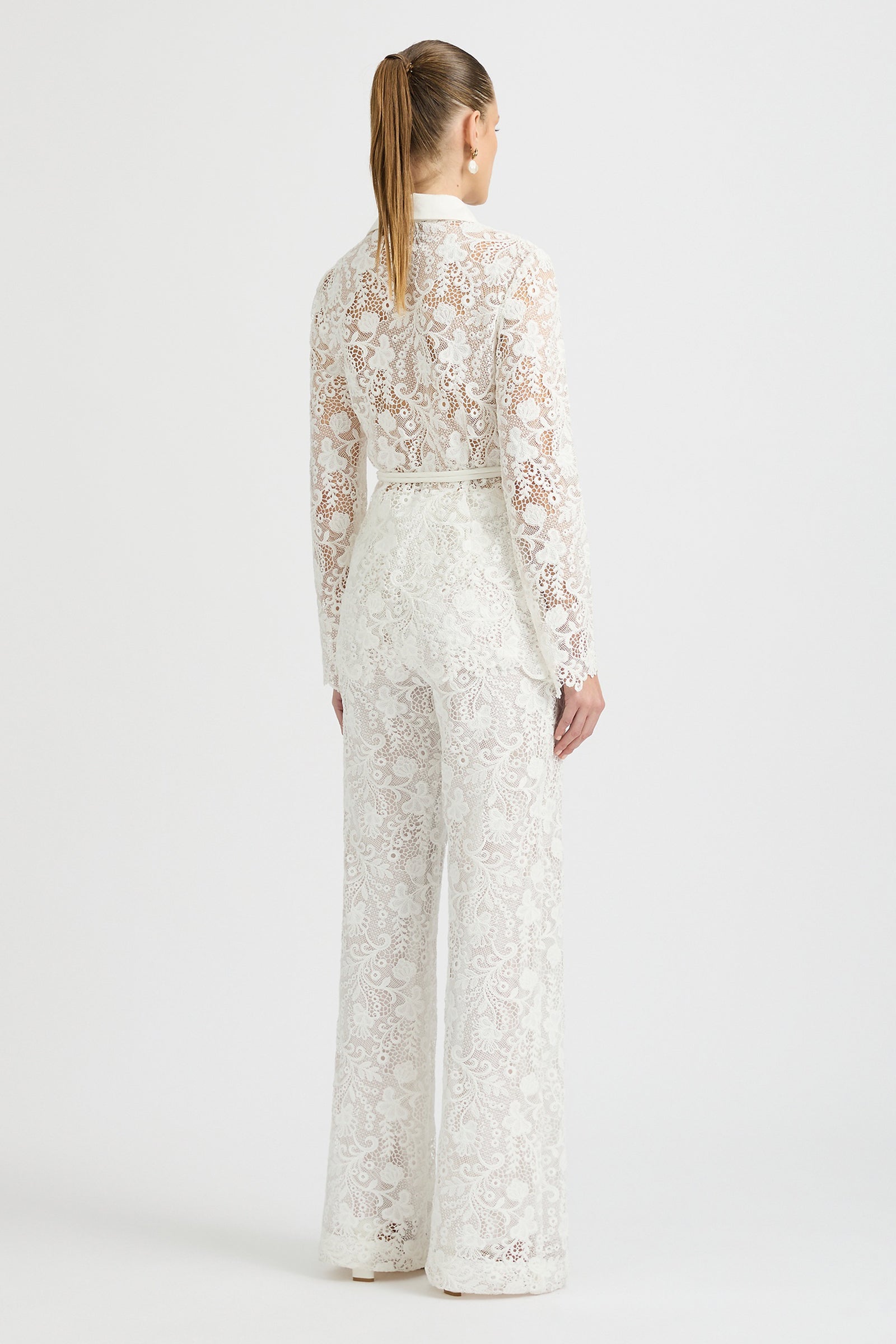 RANA LACE FLARED PANT – Sonya Moda