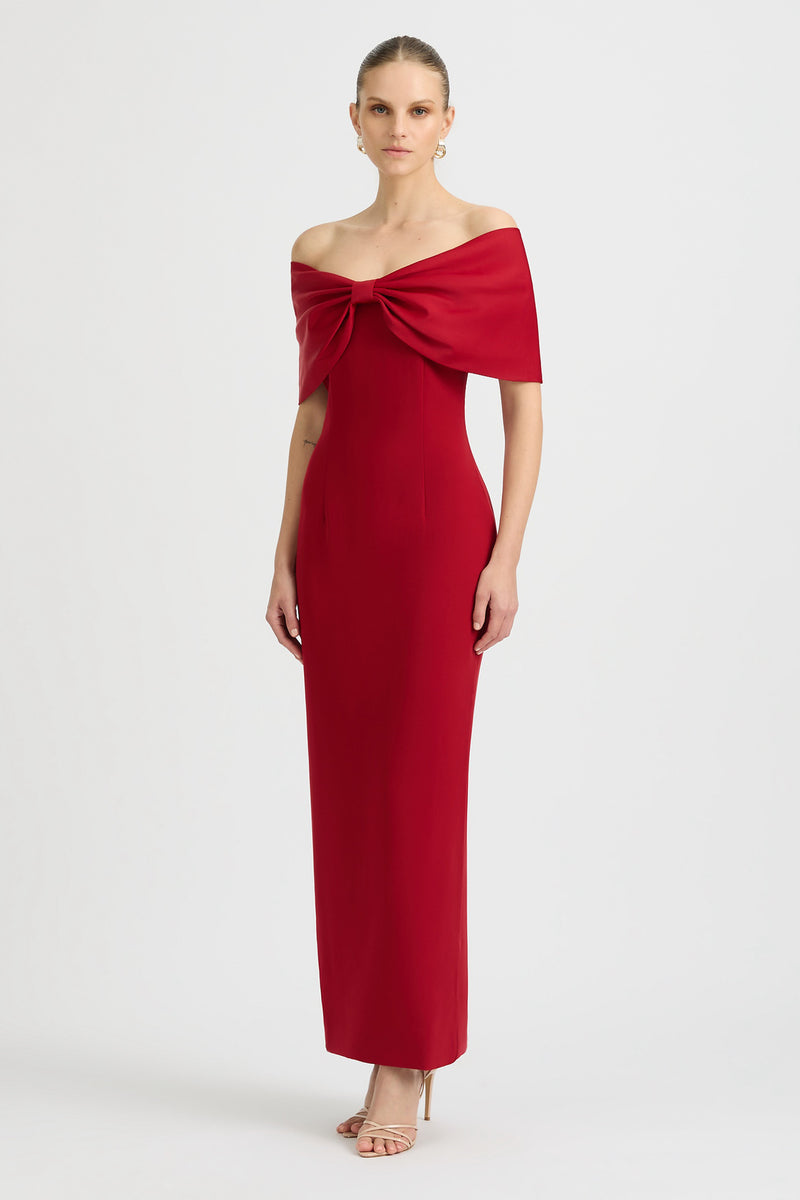 BELLUNO DRESS RED