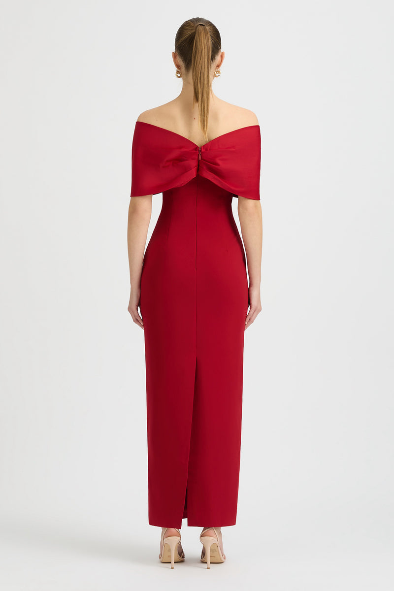 BELLUNO DRESS RED