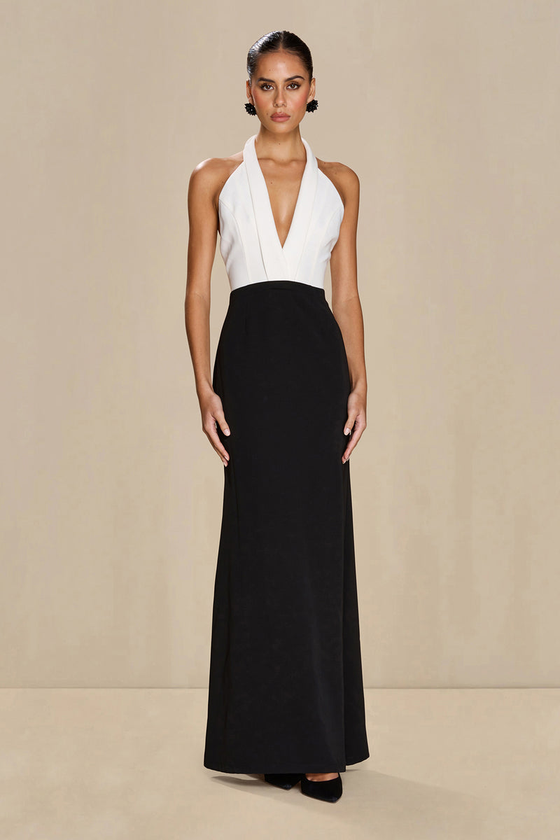 MUNA TUXEDO DRESS