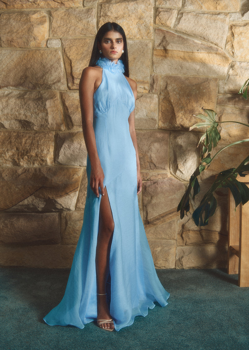 noelle evening dresses SEROYA Noel Gown in Chocolate