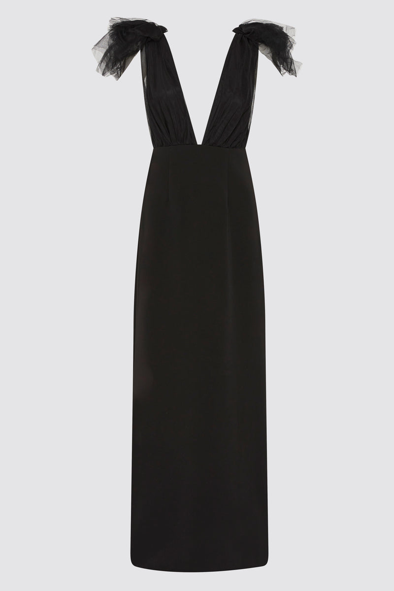 sonya moda black dress NOUR BLACK MINI DRESS