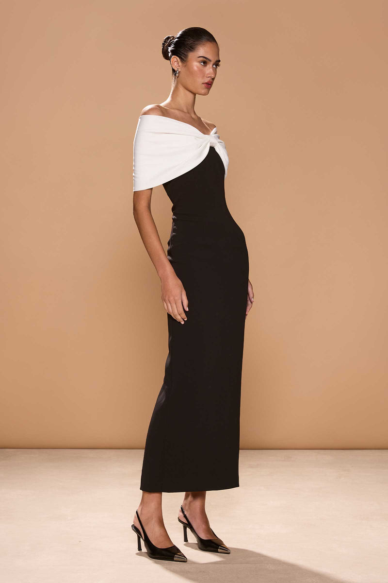 sonya moda black dress NOUR BLACK DRESS