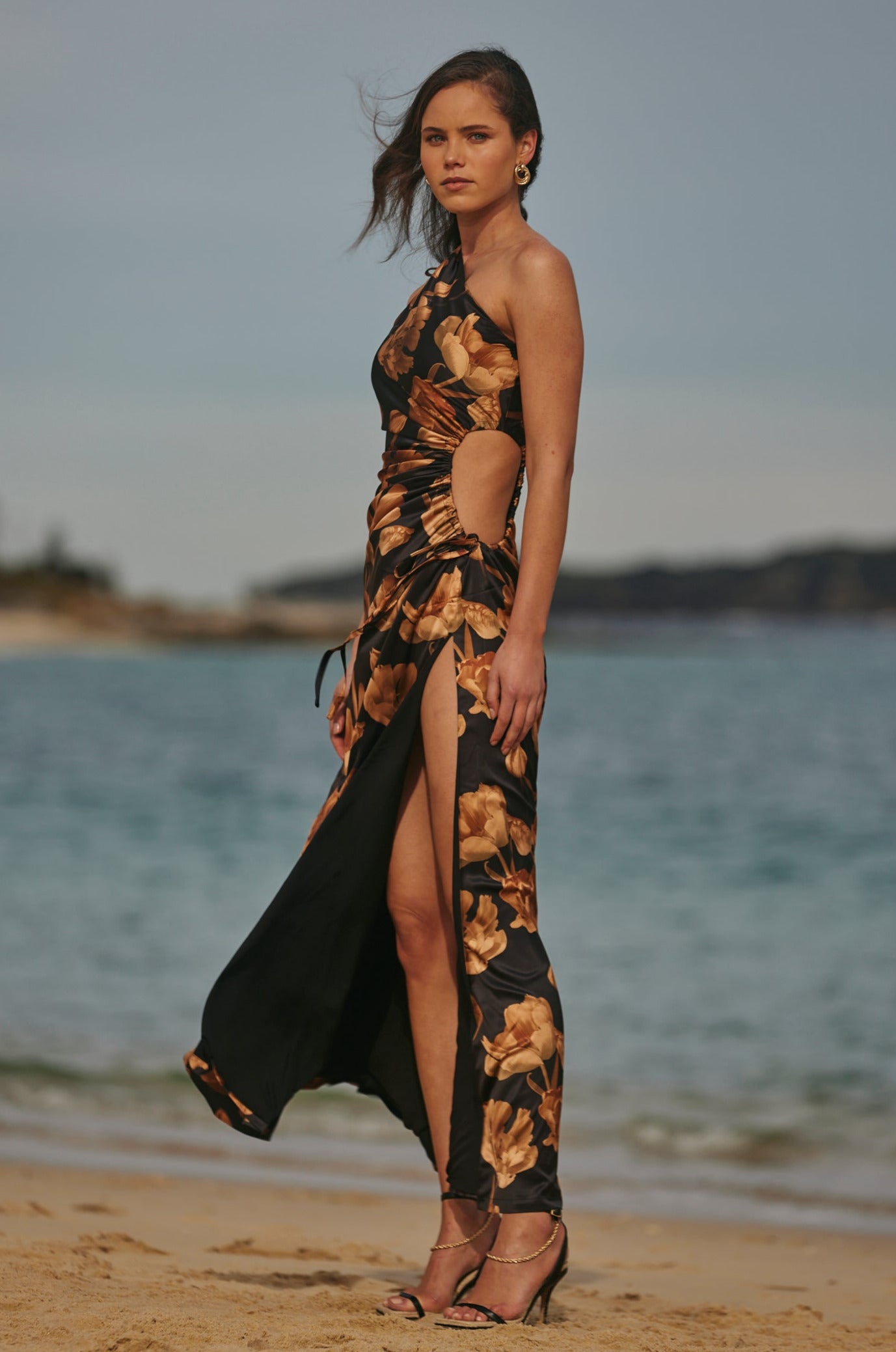 Sonya Moda - Nour Maxi Dress In Moroccan Cobalt Blue