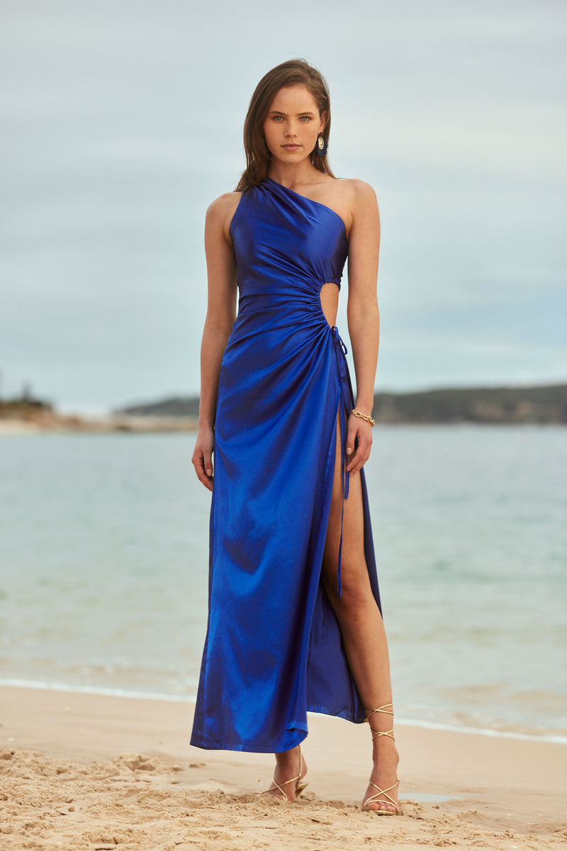 sonya low back maxi dress Vestido Maxi Sonya Low Back - Oliva