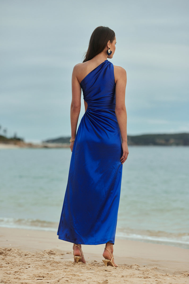 blue dress on The Little Cobalt Blue Dress She Goes Wear