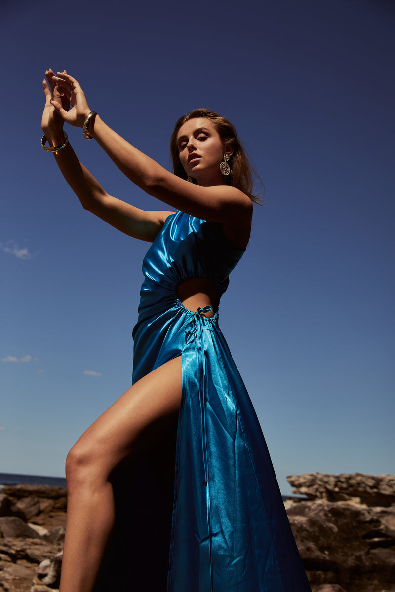 NOUR CYAN DRESS – SONYA MODA NOUR CYAN DRESS – SONYA MODA