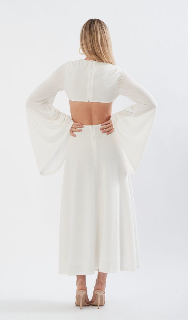 JORDANA MAJESTIC KNIT MAXI DRESS