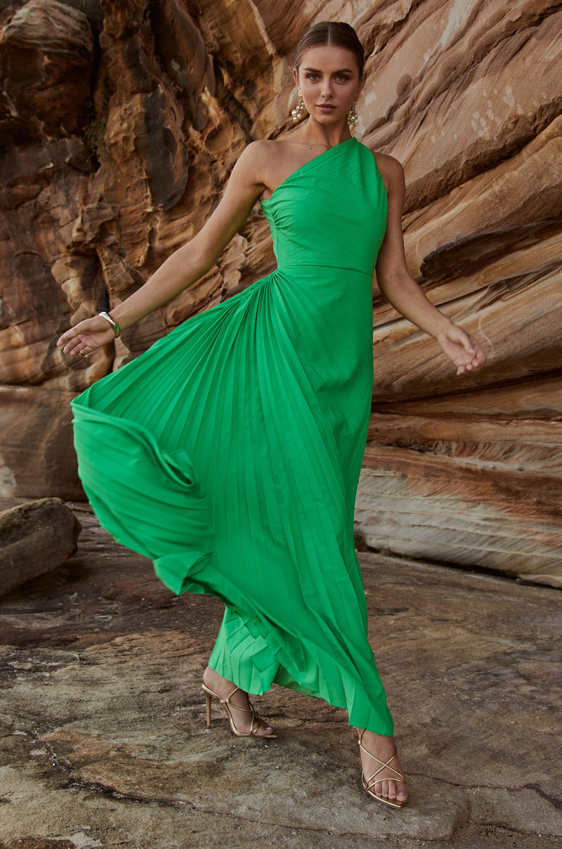 AZALEA GOWN IN BARCELONA GREEN AZALEA GOWN IN BARCELONA GREEN