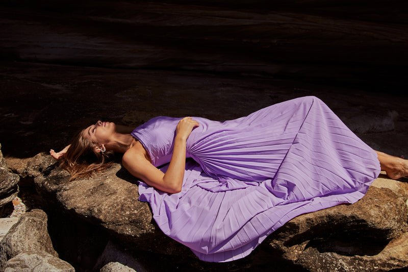 AZALEA GOWN IN LILAC SONYA MODA AZALEA GOWN IN LILAC SONYA MODA