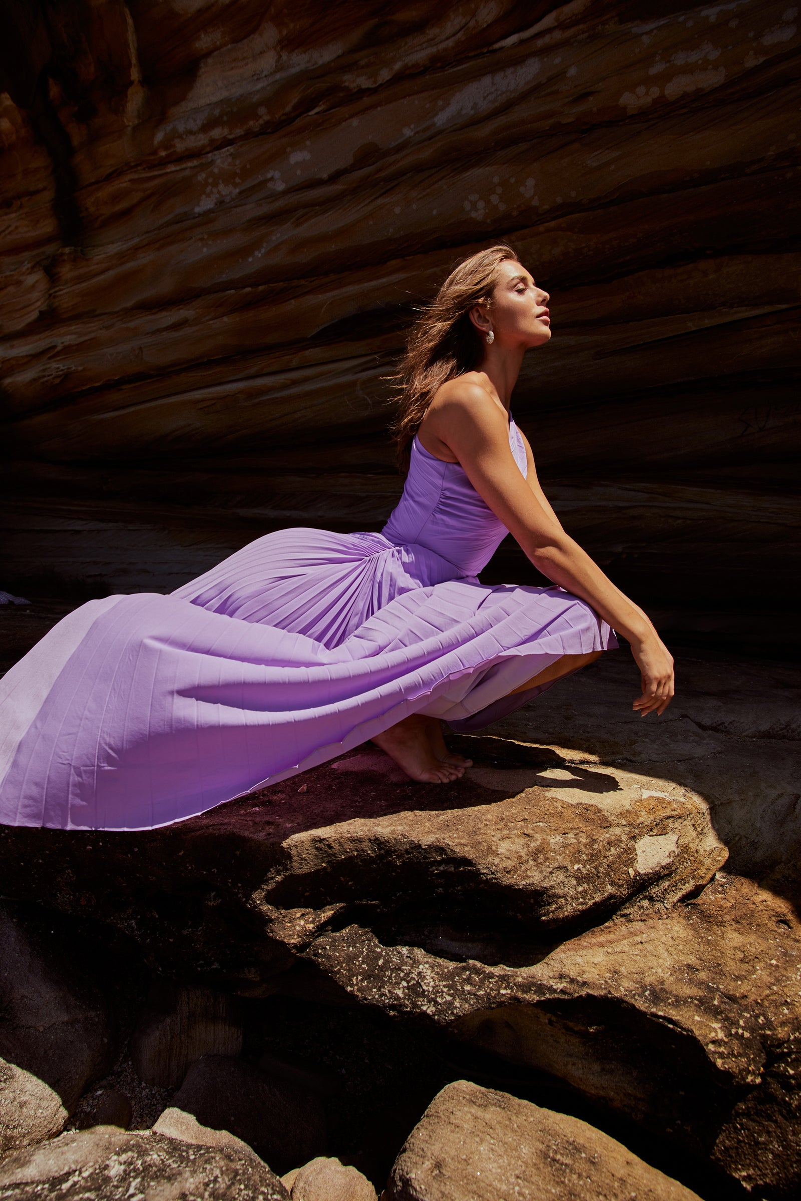 AZALEA GOWN IN LILAC – SONYA MODA